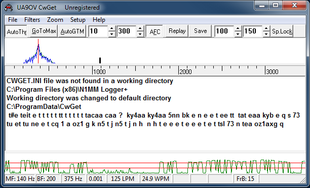 m0tgn cw decoder electronics