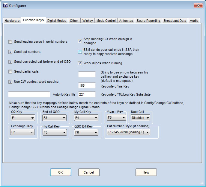 how to control cw speed in n1mm logger