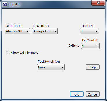 Configurer SetDialog DigitalPort