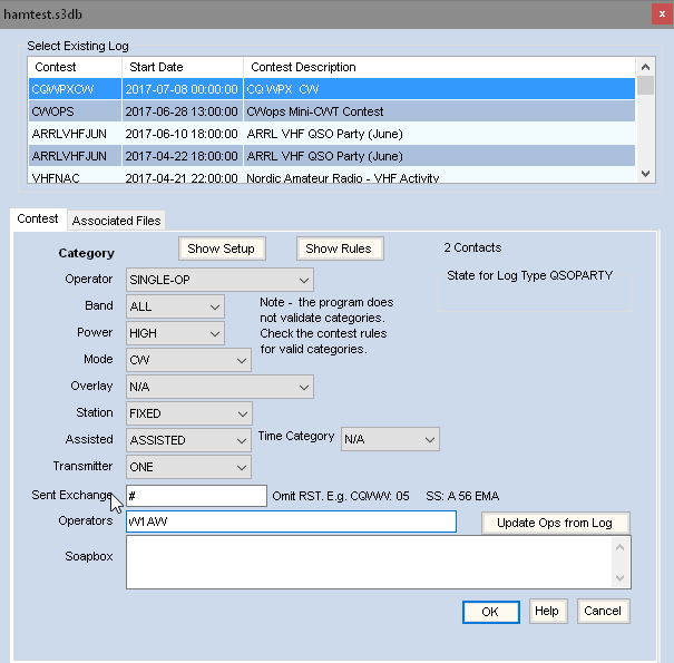 n1mm logger rac winter contest