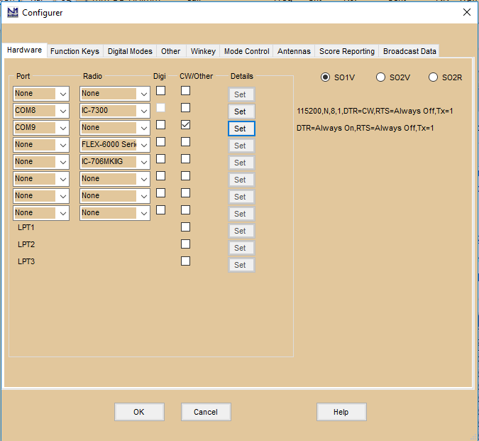 n1mm logger plus spectrum display setup for ic7610