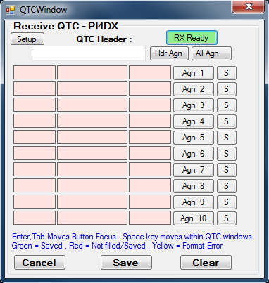 WAERTTY RQTC Dialog Empty