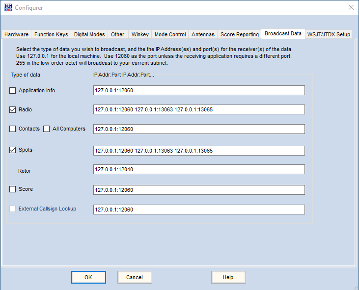 how to connect n1mm logger to elecraft kx3