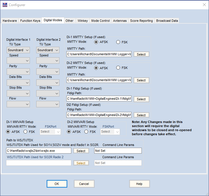 using fldigi with k3s and n1mm