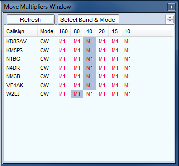 editing a log entry in n1mm logger