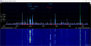 n1mm logger plus spectrum display setup for ic7610two vfos